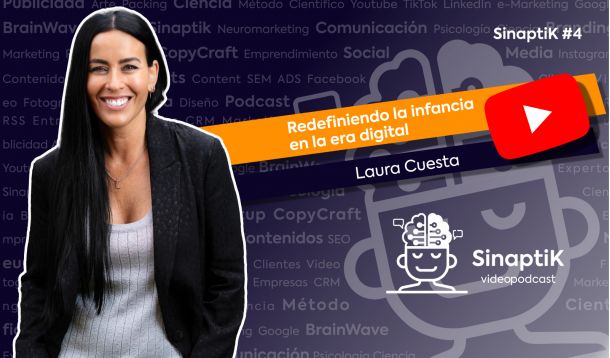 Entrevista con Laura Cuesta Cano sobre ¿Pantallas o crianzas? redefiniendo la infancia en la era digital - SinaptiK Videopodcast