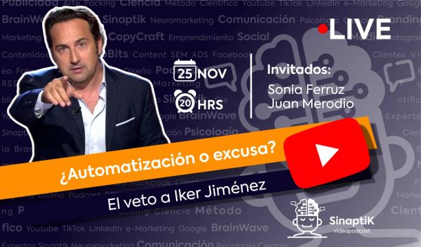 Entrevista con Sonia Ferruz y Juan Merodio sobre ING Direct, automatización y veto a Iker Jiménez: ¿error o estrategia? - SinaptiK Videopodcast